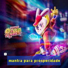 mantra para prosperidade